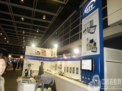 VITY公司Zigbee無線觸摸屏亮相InfoComm Asia 08