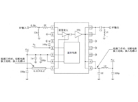 RF2103P構(gòu)成的射頻放大器原理電路圖