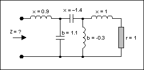 圖8. 一個多元件電路