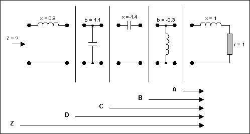 圖9. 將圖8網(wǎng)絡中的元件拆開進行分析