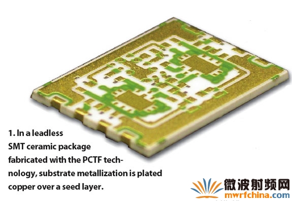 使用金屬環型框架/蓋板形成氣密的腔體