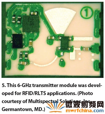 采用PCTF封裝技術的6GHz發射機模塊