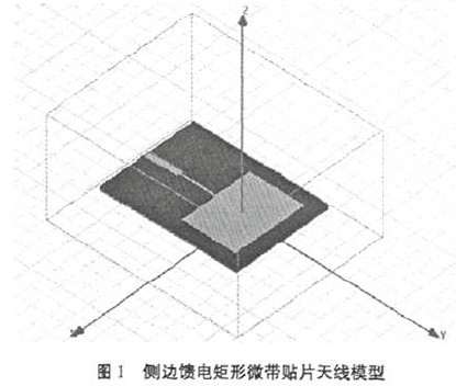 HFSS設計仿真915MHz微帶天線