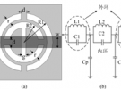 基于DGS對稱開口諧振環(huán)的低通濾波器設(shè)計