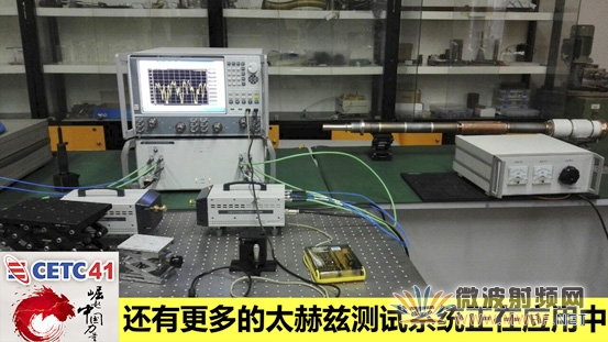 某實驗室太赫茲測試系統