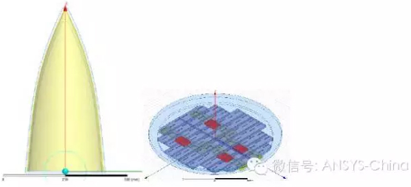 天線罩與波導裂縫陣模型