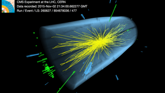 大型強(qiáng)子對(duì)撞機(jī)探測到不明信號(hào)