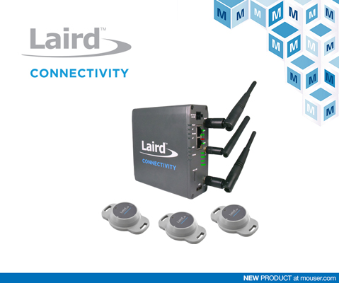 貿(mào)澤電子備貨Laird Connectivity Sentrius IG60-BL654入門套件 借助三個(gè)藍(lán)牙5傳感器輕松獲取數(shù)據(jù)