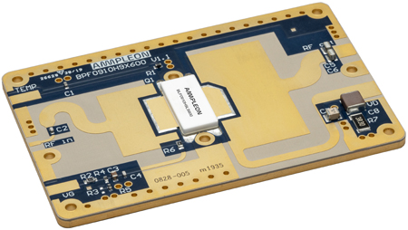 埃賦隆推出600W 915MHz ISM托盤放大器，簡化射頻放大器系統設計