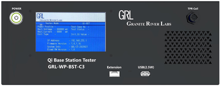 GRL推出Qi測試儀，經無線充電聯盟批準用于BPP認證測試