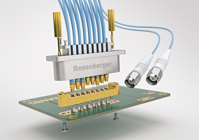 羅森伯格推出多通道Mini-SMP免焊安裝型連接器